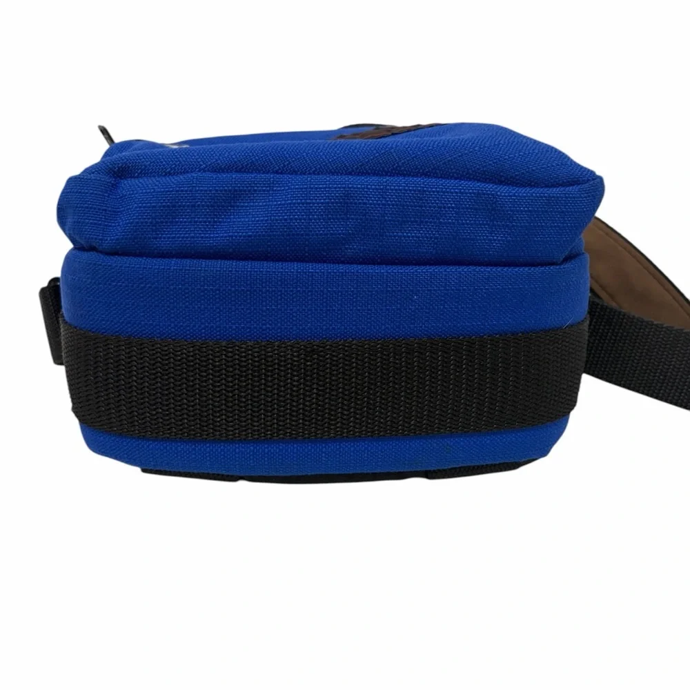 Tamrac Vintage Royal Blue Nylon Small 4 Compartment Camera Bag - Like New